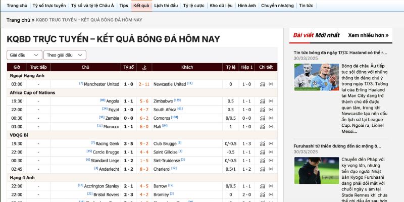 Những giải đấu nhiều người quan tâm